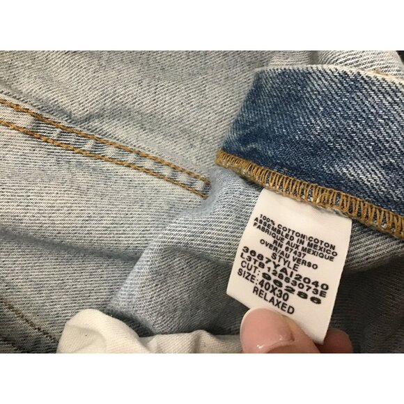 POLO JEANS- LIGHT WASH STRAIGHT LEG MEN'S JEANS SIZE 40X30 - Picture 3 of 6